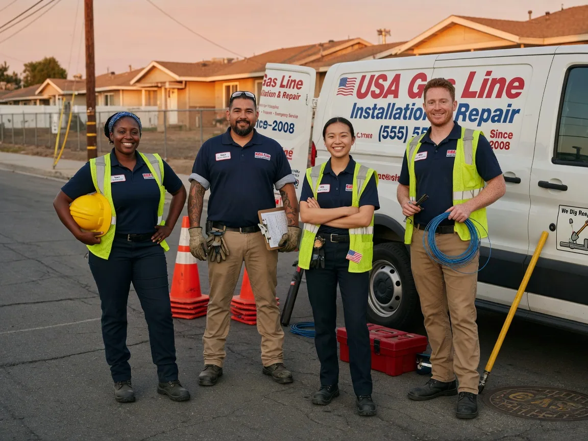 Gas Line Installation company in Valmy, NV